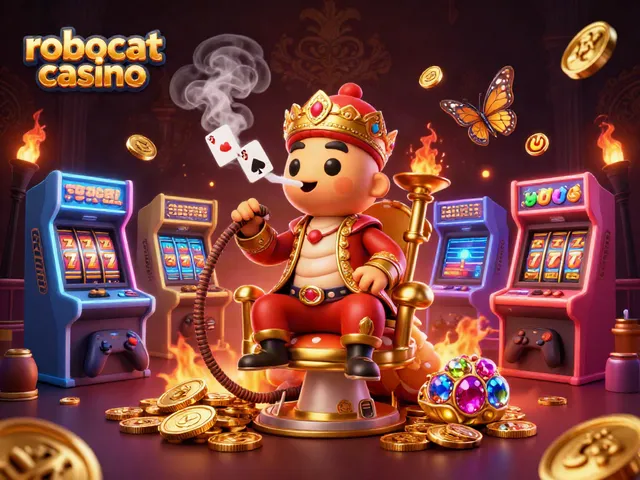 Enjoy exciting games at robocat casino with colorful characters and mesmerizing casino elements.